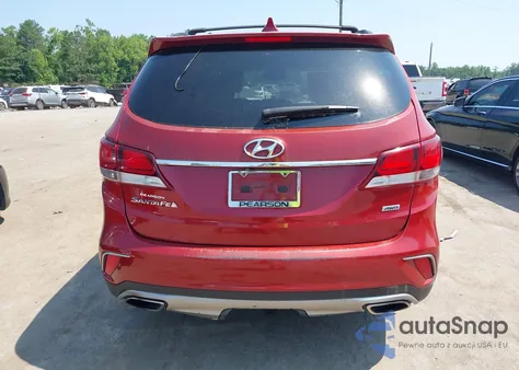 2017 Hyundai Santa Fe Se from USA, damaged, VIN KM8SMDHF2HU174200
